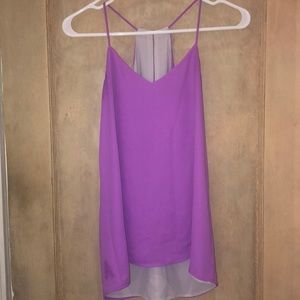 purple/ pink tank top